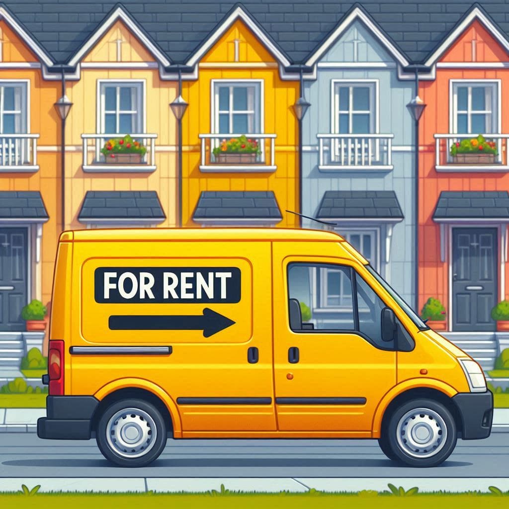 Delivery, Cargo Van for Rent in AL Safa