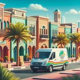 Cargo/Delivery Van for Rent in Arabian Ranches