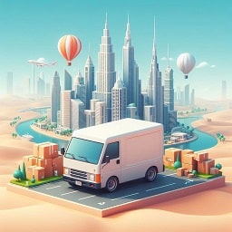 Cargo/Delivery Van for Rent in Barsha Heights  