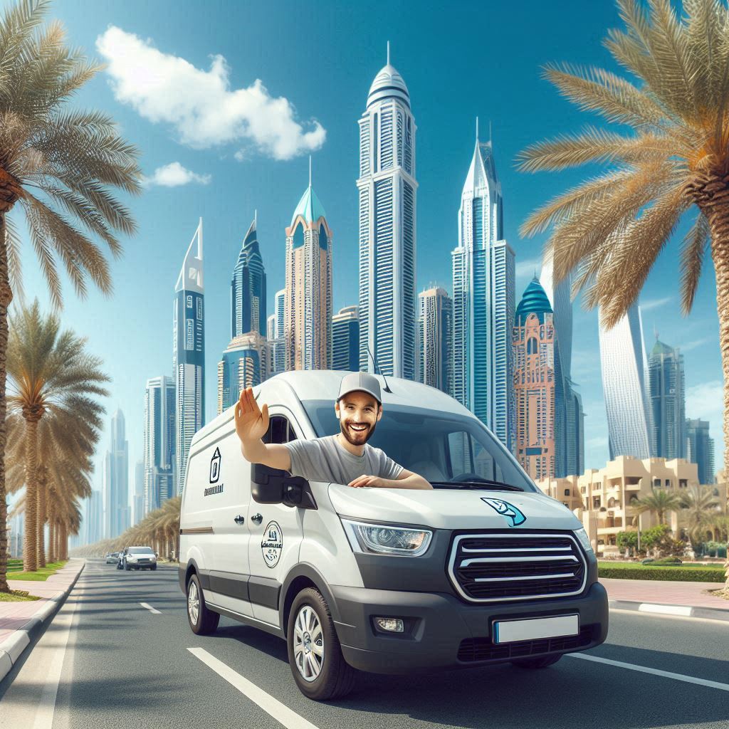 Delivery, Cargo Van for Rent in International City
